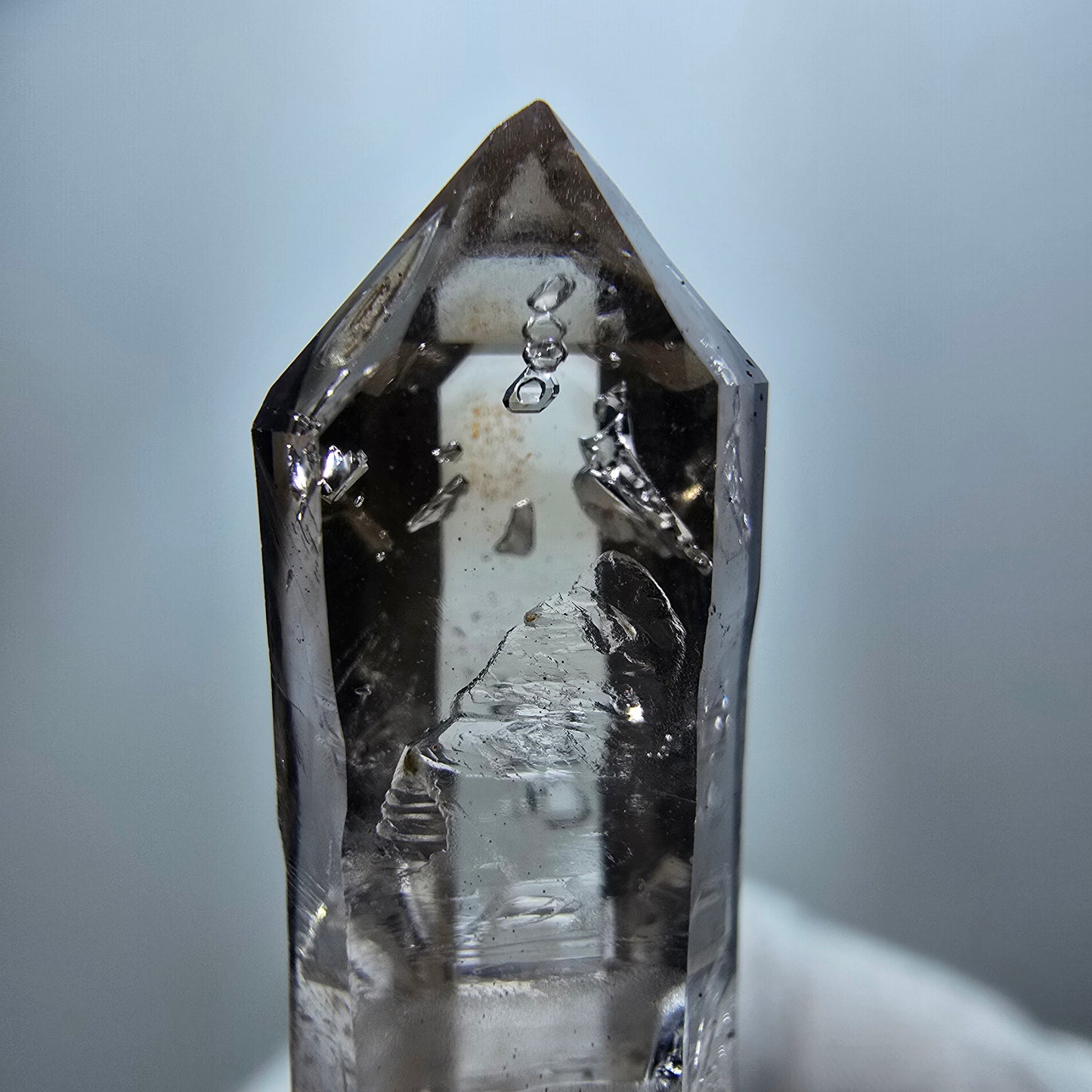 Rare Phantom Smoky Quartz Scepter Crystal Goboboseb, Namibia 37*12*9mm