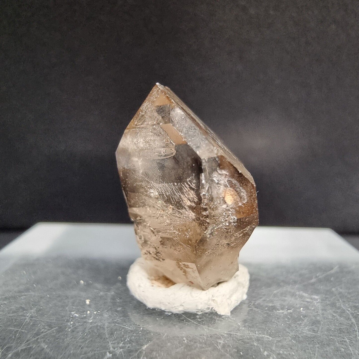 TOP klarer Zepterquarz, Bergrkistall 20*16*11mm 4g aus Erongo, Namibia Kristall