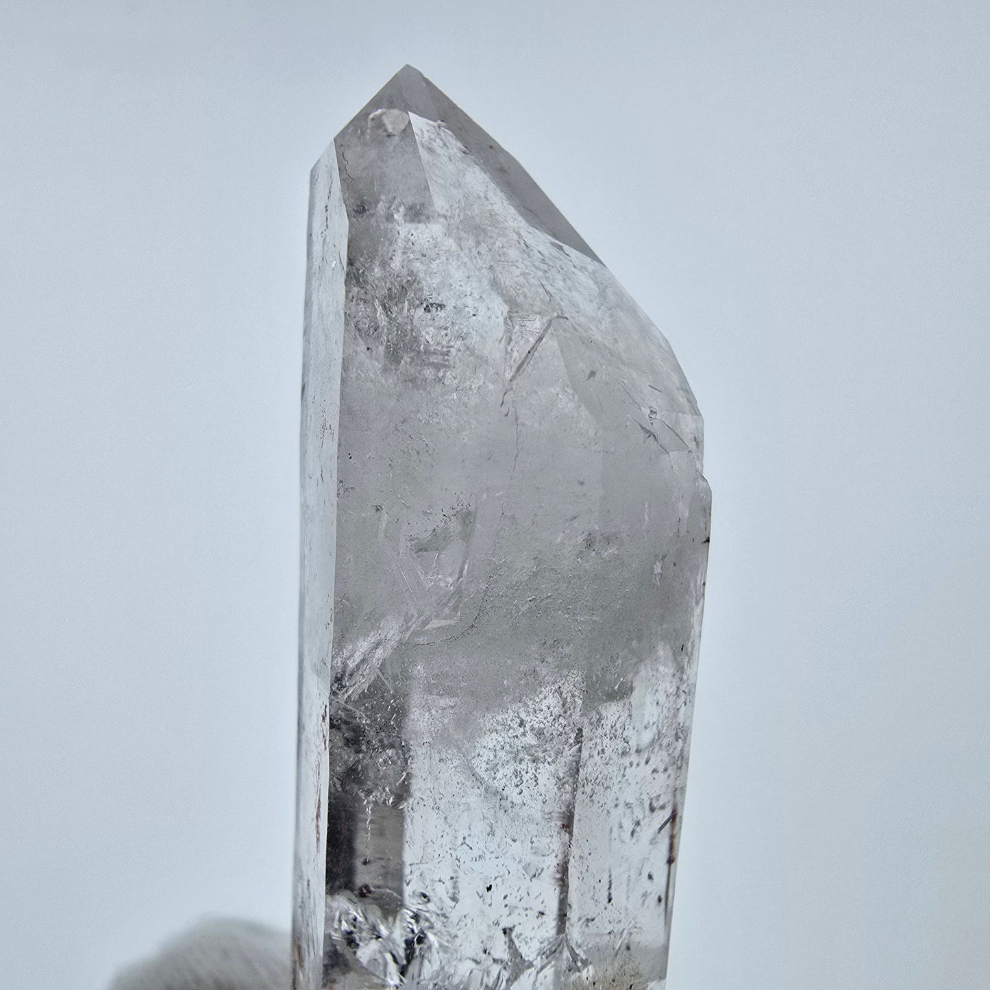 Phantom Hämatit DT Quarz Stufe Valentine Pocket Goboboseb, Namibia 45*23*13mm