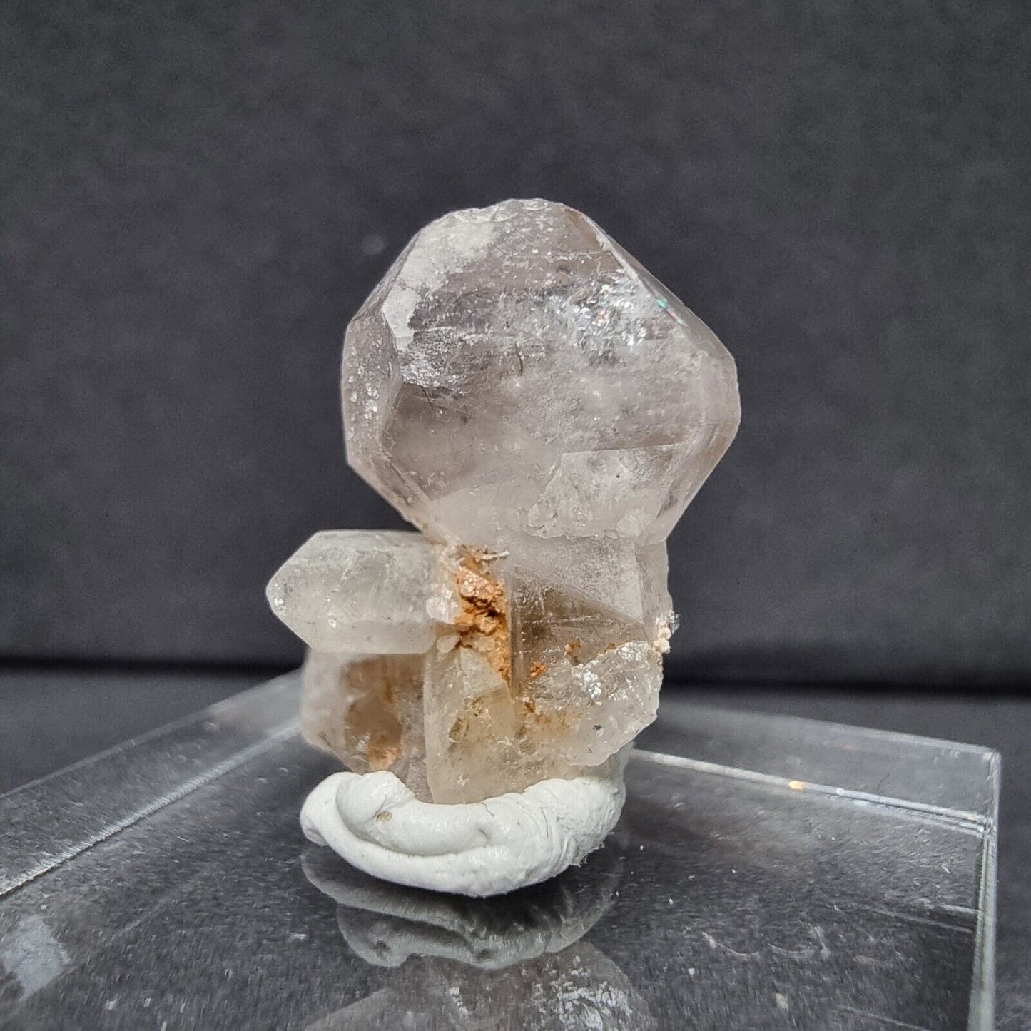 TOP klare Zepterquarz XX, Bergrkistall Stufe 19*17*12mm 2g aus Erongo, Namibia