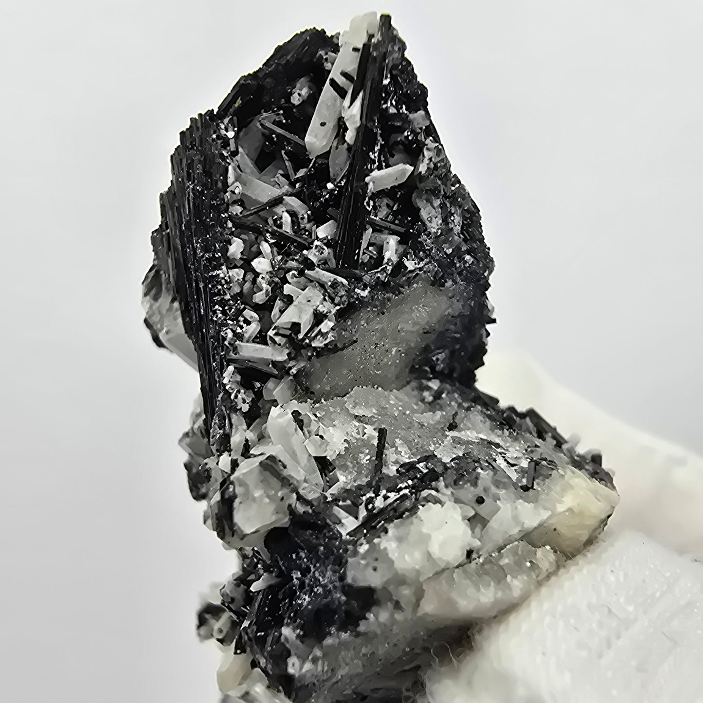 Seltene Schörl Turmalin, Rauchquarz Stufe Erongo, Namibia 59*33*30mm Sammlung