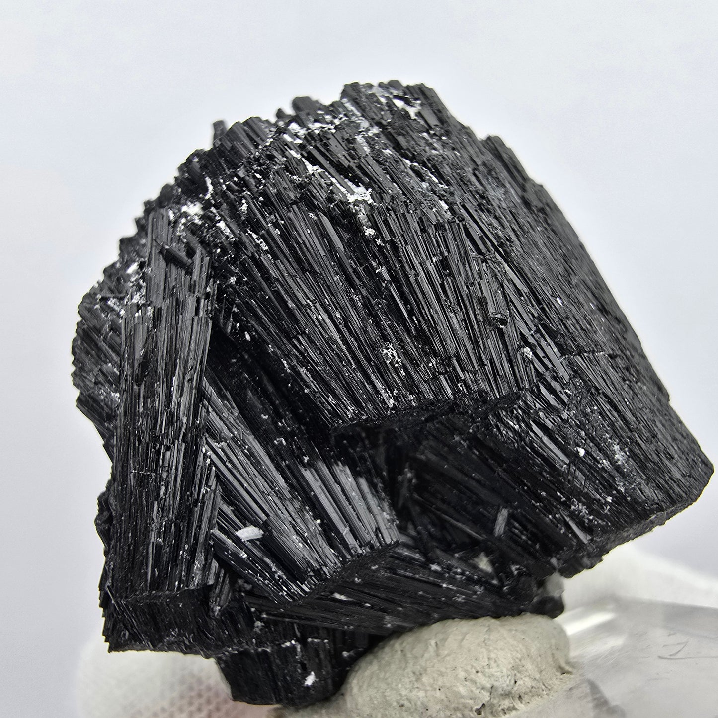 Seltene Schörl Turmalin Stufe schwarz Erongo, Namibia 37*33*23mm Sammlung