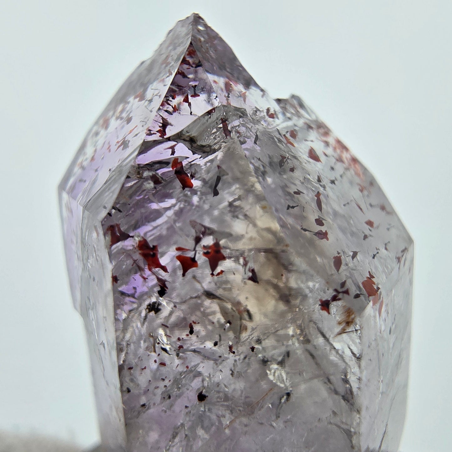 Harlekin Phantom Amethyst Kristall Streep Mine Goboboseb Namibia 34*20*19mm
