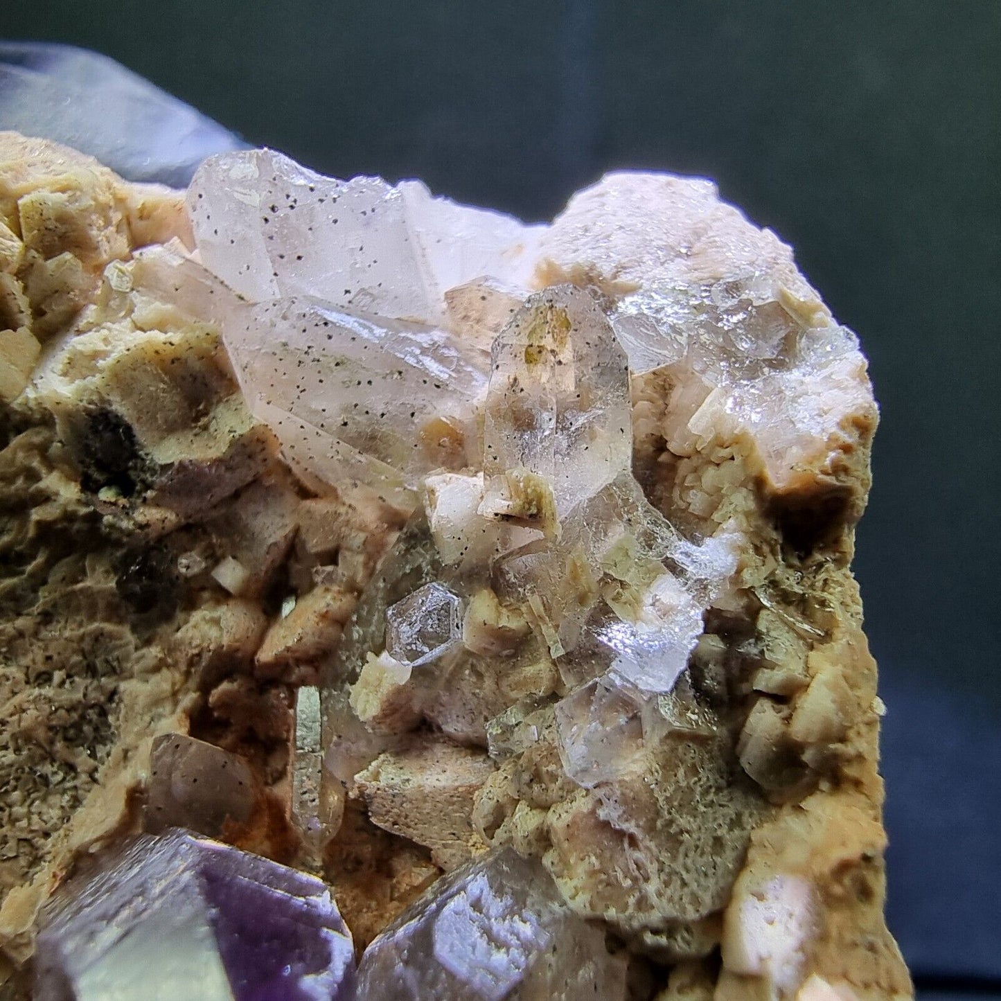 Seltene Brandberg Amethyst Stufe 40*32*38mm Brandberg, Namibia Sammlung