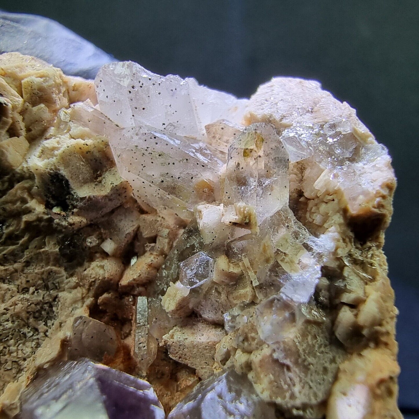 Seltene Brandberg Amethyst Stufe 40*32*38mm Brandberg, Namibia Sammlung