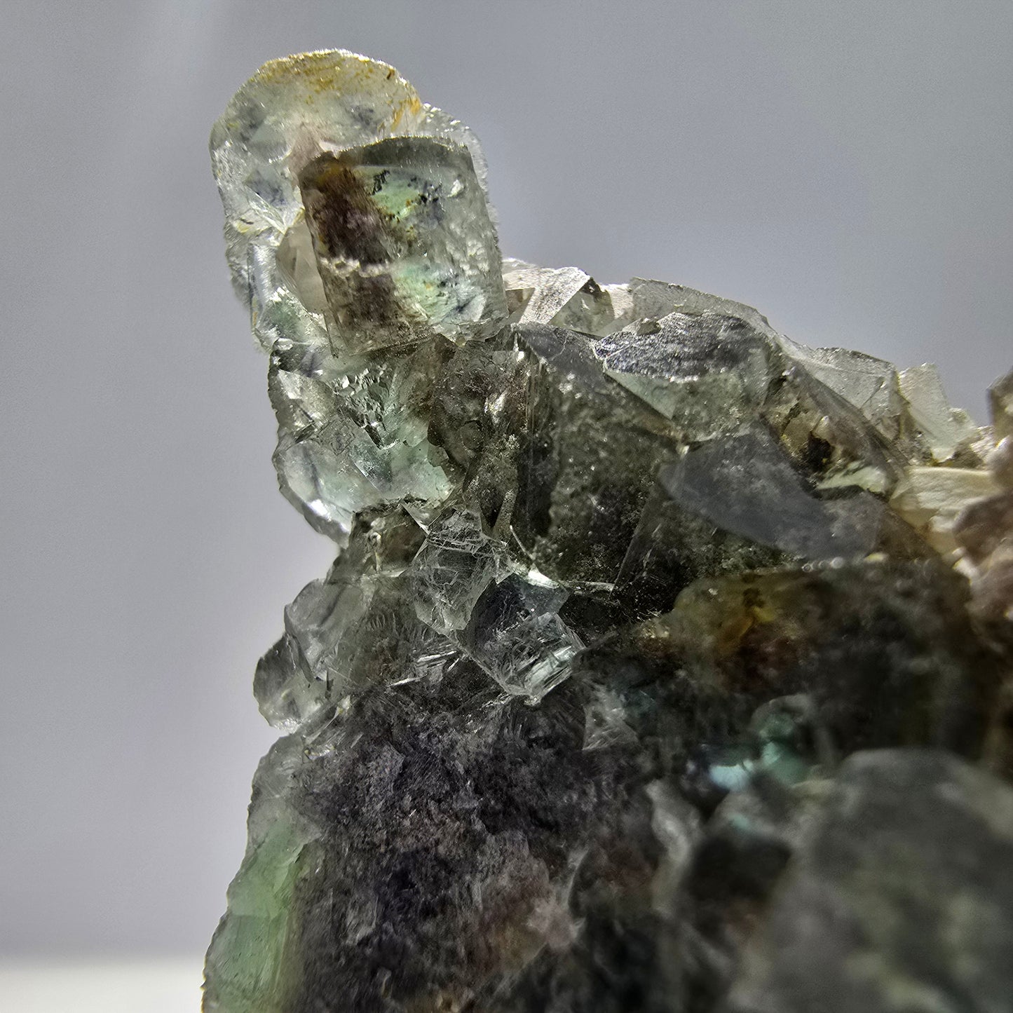 Sehr klare Fluorit Würfel Stufe grün Erongo, Namibia 52*41*25mm Sammlung