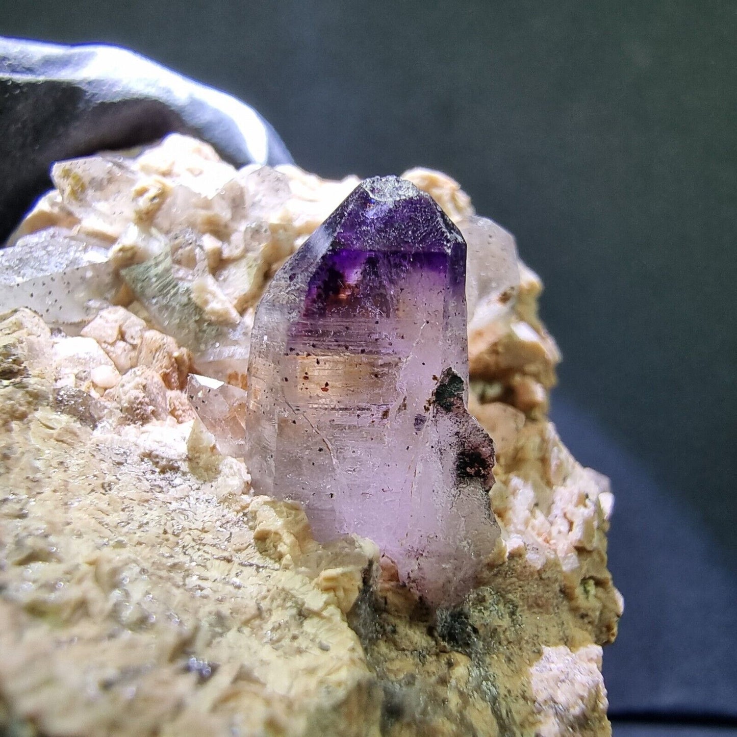 Seltene Brandberg Amethyst Stufe 40*32*38mm Brandberg, Namibia Sammlung