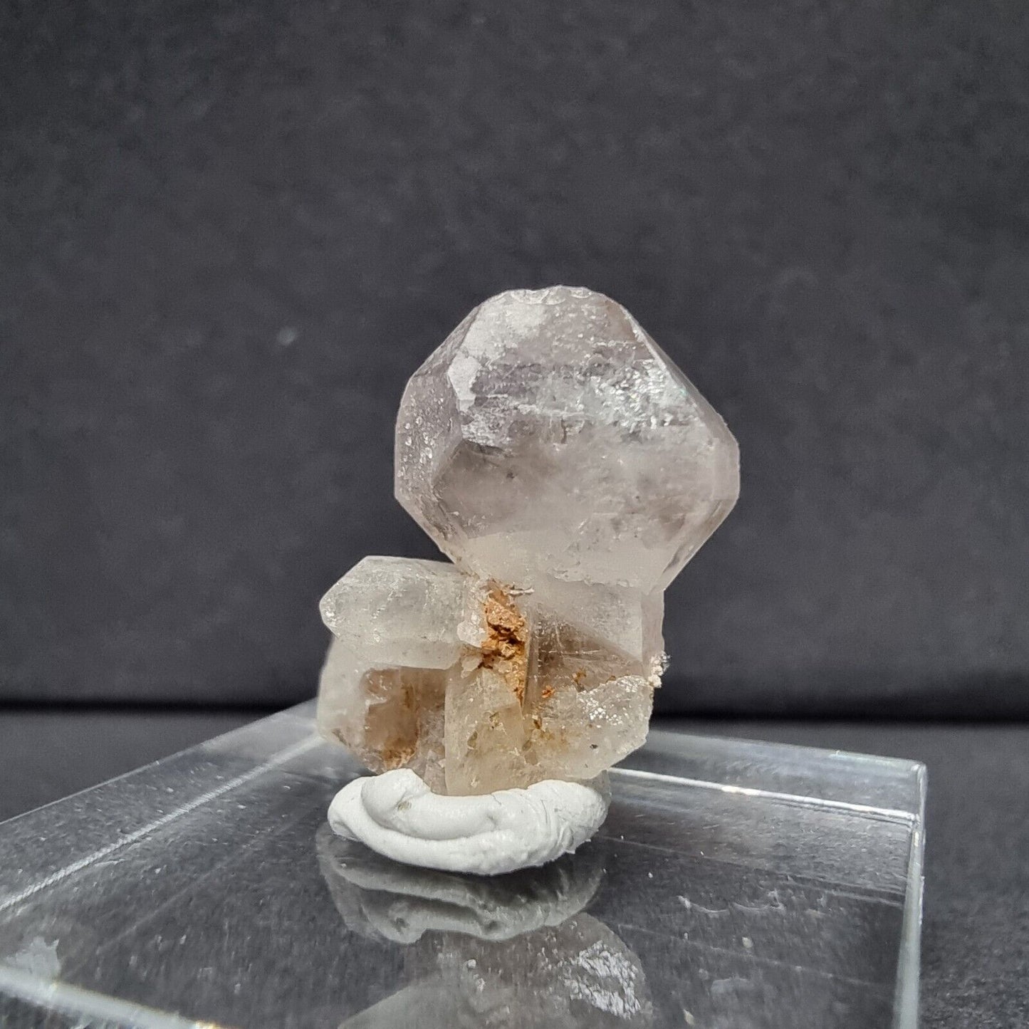 TOP klare Zepterquarz XX, Bergrkistall Stufe 19*17*12mm 2g aus Erongo, Namibia