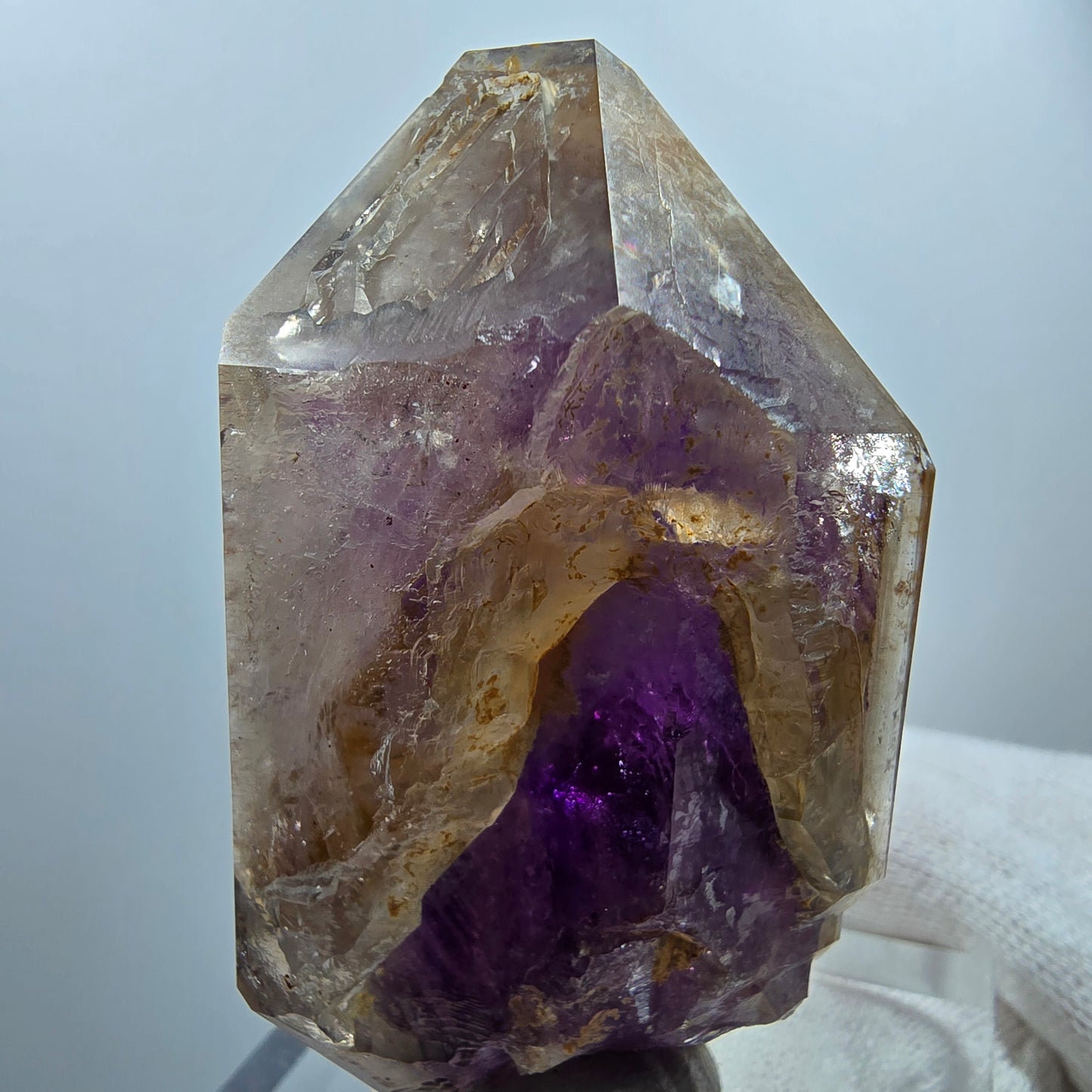 Enhydro Phantom Skeleton Amethyst DT Scepter Valentine Pocket Goboboseb Namibia 64*39*29mm