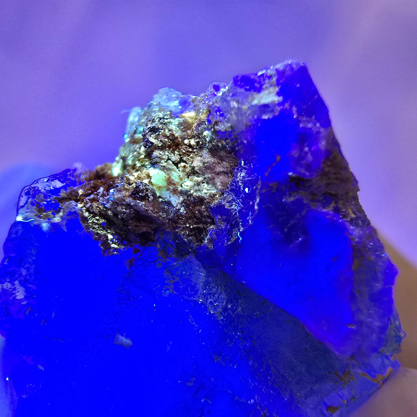Seltene Phantom Fluorit Würfel Stufe, grün Okorusu, Namibia 25*23*22mm