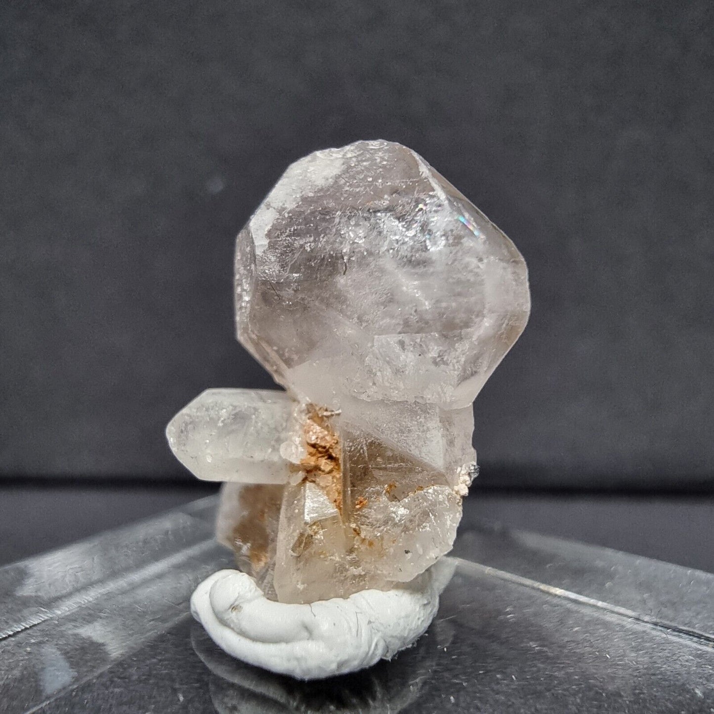 TOP klare Zepterquarz XX, Bergrkistall Stufe 19*17*12mm 2g aus Erongo, Namibia