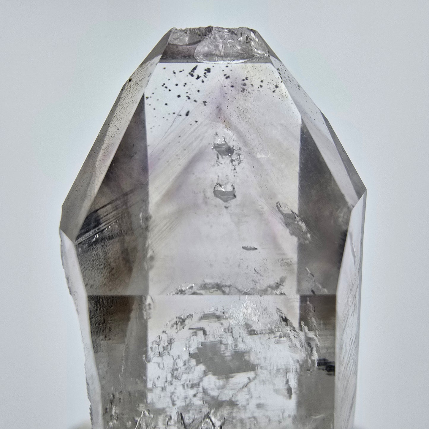 Enhydro Phantom Amethyst 1x Blase Streep Mine Goboboseb Namibia 47*18*14mm