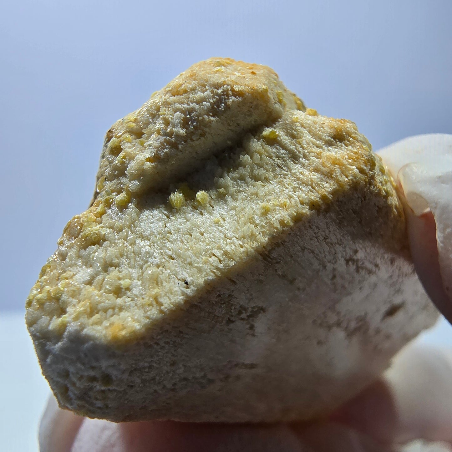 Rare spécimen d'orthose, de tourmaline schorl et de fluorite d'Erongo, Namibie, 46 x 26 x 17 mm