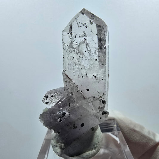 Lemurian Phantom Amethyst Hämatit Stufe Streep Mine Goboboseb Namibia 44*24*14mm