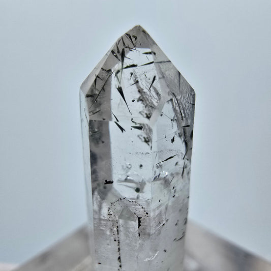 Klare Epidot Phantom Quarz Spitze Streep Mine Goboboseb, Namibia 28*10*7mm