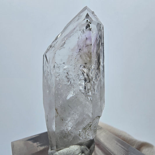 Enhydro Lemurian Phantom Amethyst with Epidote Streep Mine Goboboseb, Namibia 40*17*14mm