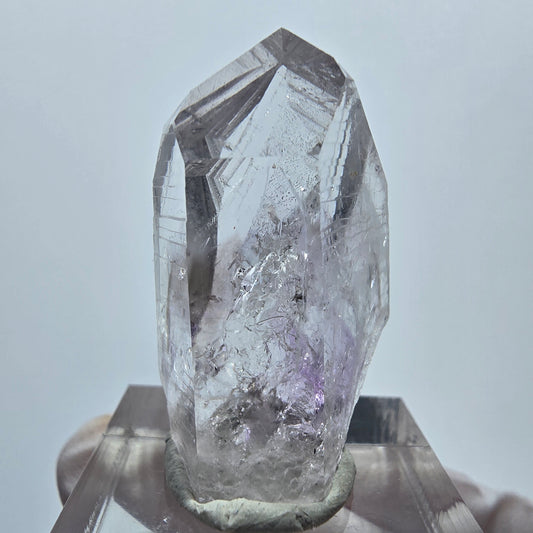 Enhydro Lemurian Phantom Amethyst, 2x Bubble Streep Mine Goboboseb, Namibia 34*19*15mm