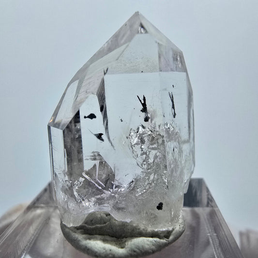 Harlequin Lemurian Phantom Quartz Point Streep Mine Goboboseb, Namibia 25*21*15mm