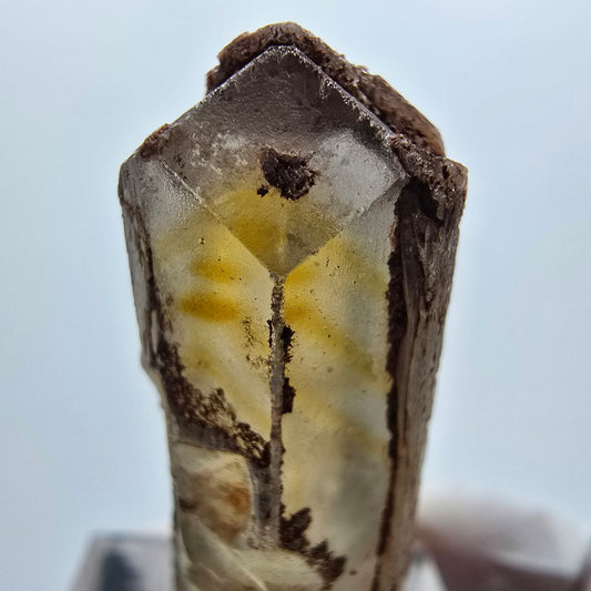 Rare barite with enhydro inclusion (1x vesicle) Brukkaros, Namibia 39*14*11mm