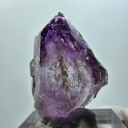 Seltene Skelett Phantom Amethyst Zepter Spitze Goboboseb, Namibia 30*20*12mm