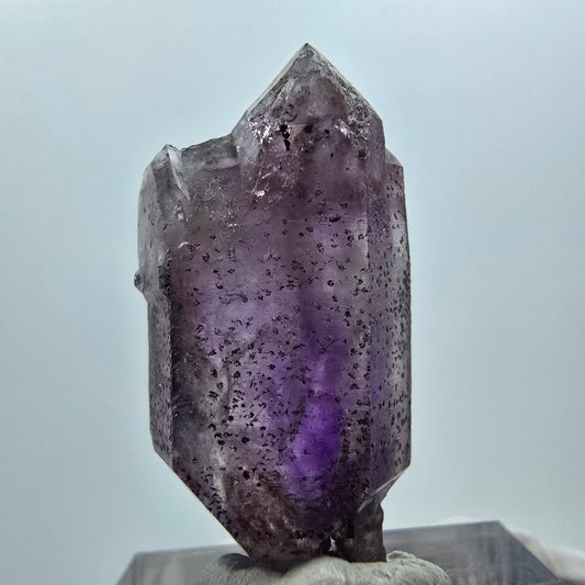 Seltene Skelett Phantom Amethyst DT Zepter Spitze Goboboseb, Namibia 33*16*9mm