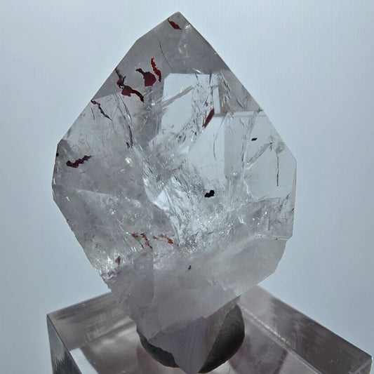 Harlekin Lemurian Phantom Amethyst Spitze Streep Mine Goboboseb Namibia 38*27*19mm