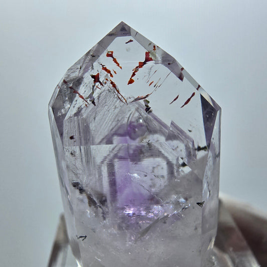 Harlekin Phantom Amethyst Spitze Streep Mine Goboboseb Namibia 30*18*15mm