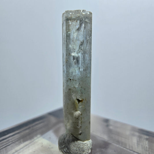 Sehr klarer Aquamarin X Kristall, blau Erongo, Namibia 21*5*4mm