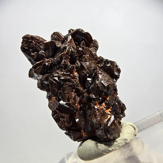 Seltene Descloizit XX Stufe braun, glänzend Tsumeb Mine, Namibia 28*17*10mm