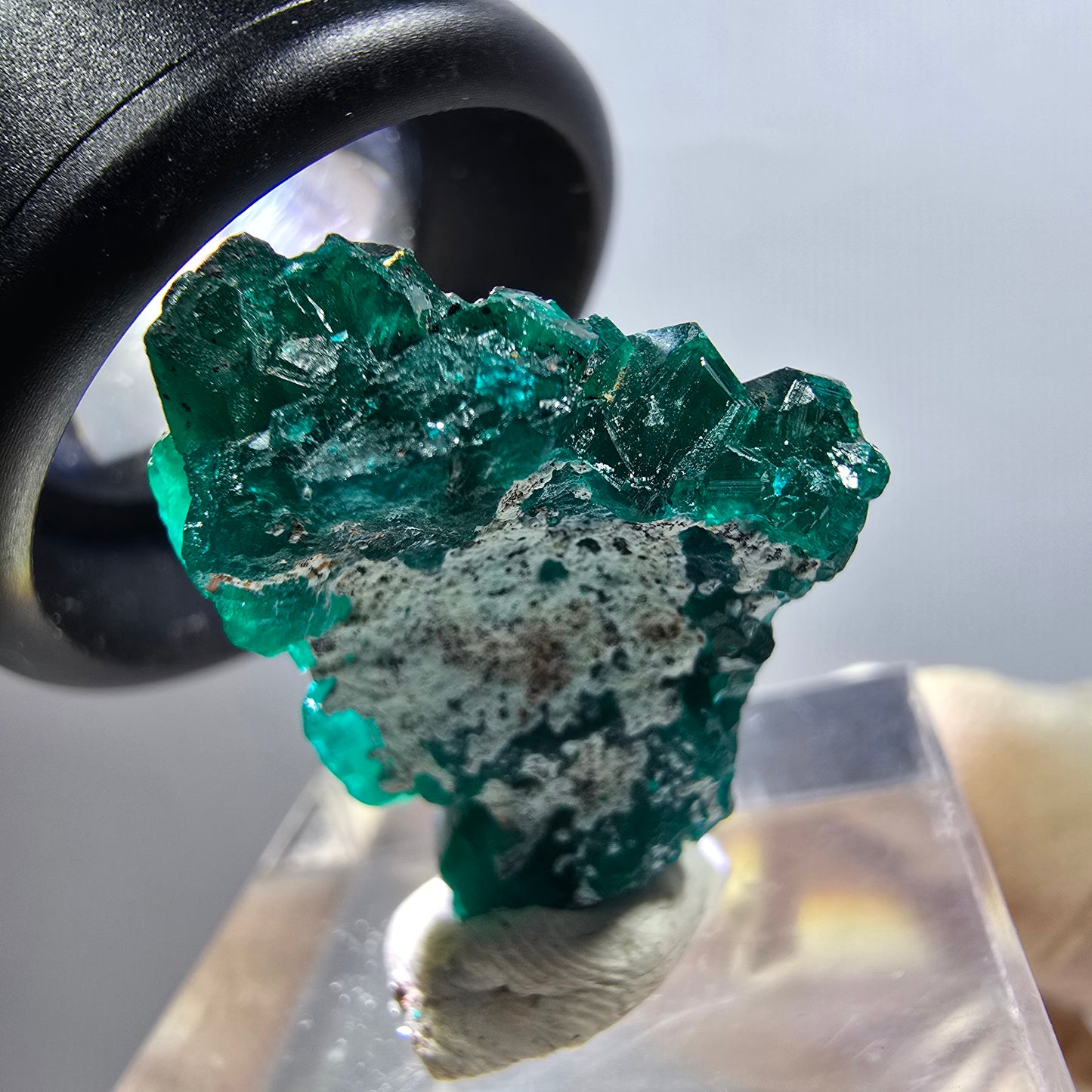 Seltene Dioptas XX Stufe, grün Republik Kongo 24*18*12mm