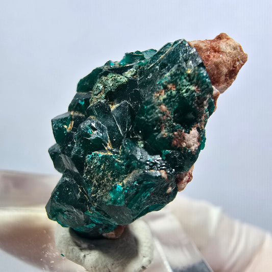 Seltene Dioptas auf Matrix Stufe, grün Republik Kongo 28*16*14mm