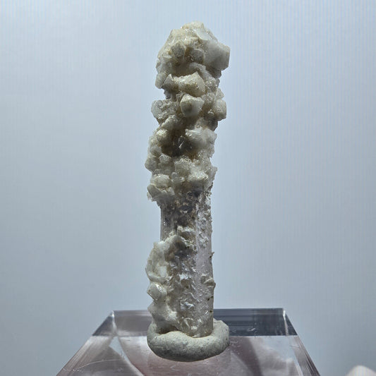 Seltener Phantom Amethyst mit Calcit Goboboseb, Namibia 42*9*7mm