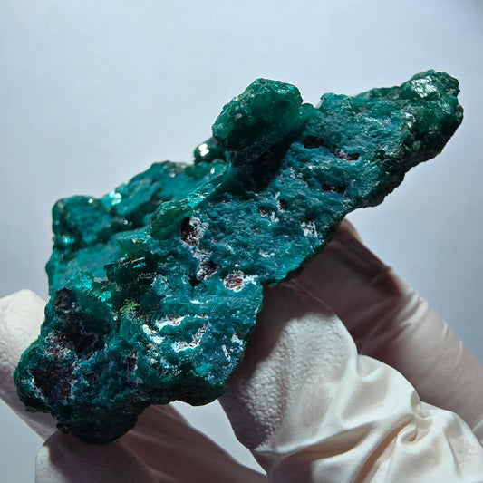 Große Dioptas XX Stufe, grün Republik Kongo 75*53*22mm