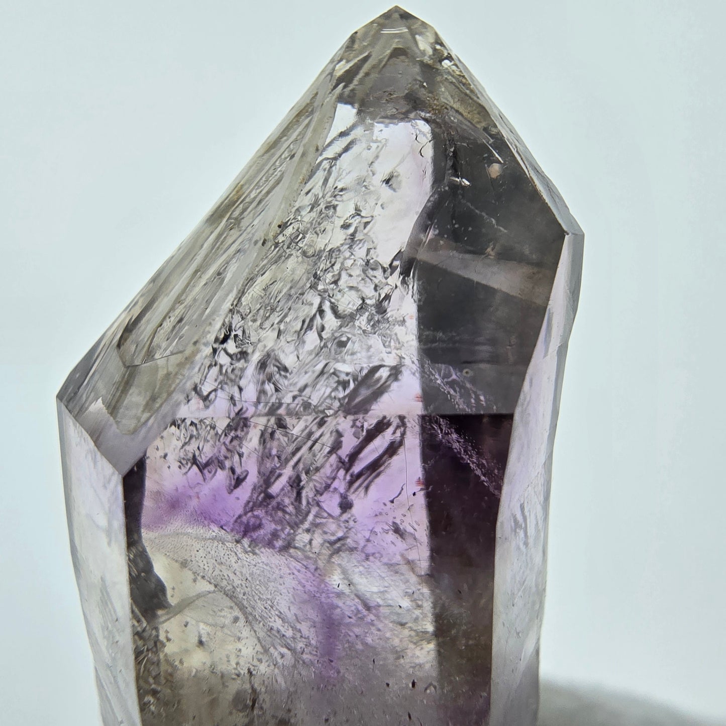 Enhydro Phantom Amethyst Fenster Zepter 2x Blase Goboboseb, Namibia 46*21*17Mm