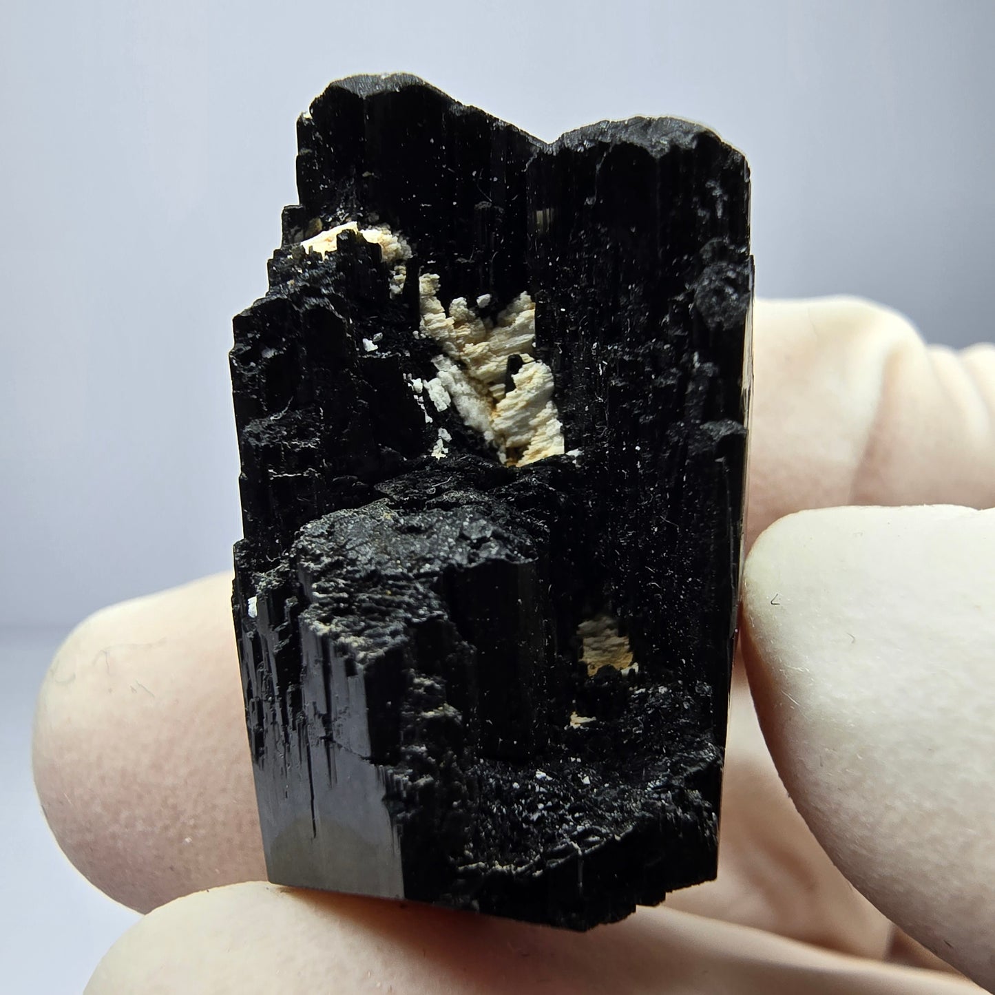 Symm. Schörl Turmalin Orthoklas Stufe Erongo, Namibia 27*16*15mm Sammlung