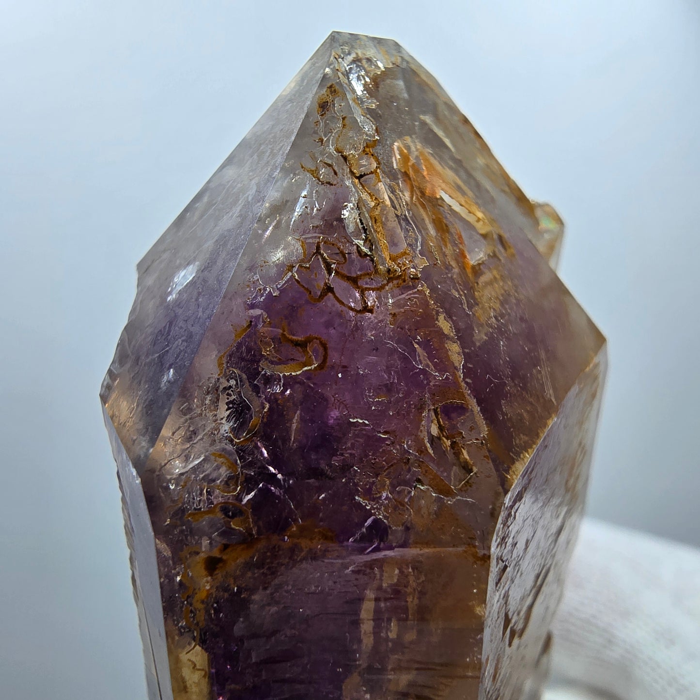 Enhydro Phantom Skeleton Amethyst DT Scepter Valentine Pocket Goboboseb Namibia 64*39*29mm