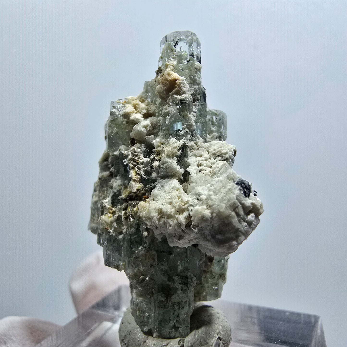 Seltene Aquamarin, Orthoklas Stufe Erongo, Namibia 33*19*13mm #12024