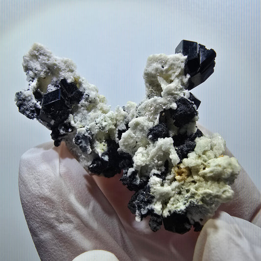 Seltene Schörl Turmalin, Orthoklas Stufe Erongo, Namibia 43*33*21mm #12134