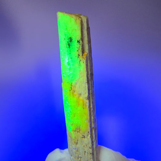 Seltene Hyalit Opal, Orthoklas Stufe Erongo, Namibia 64*14*8mm #12179