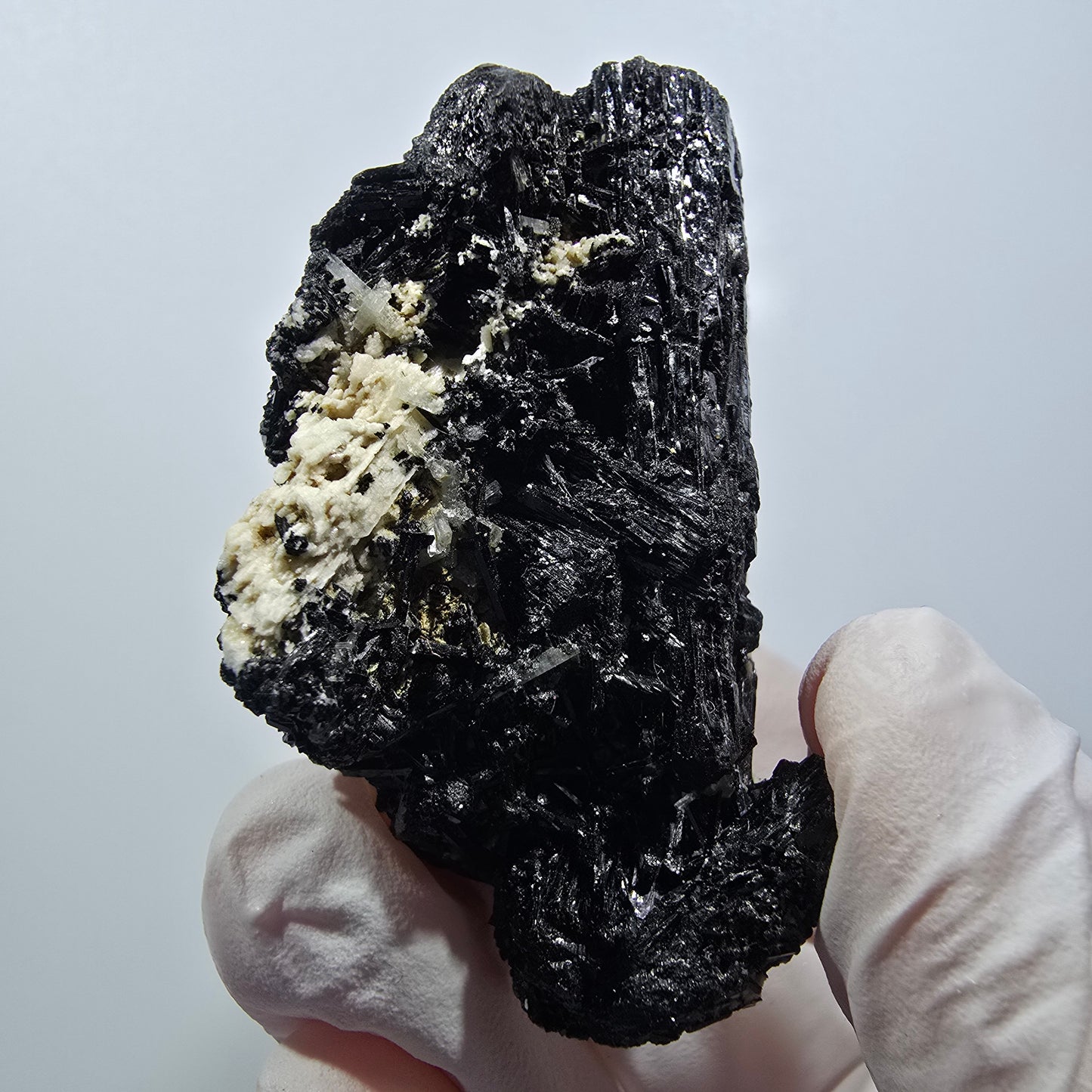 Schorl Tourmaline, Goshenite, Beryl, Orthoclase Erongo, Namibia 72*39*25mm #12379