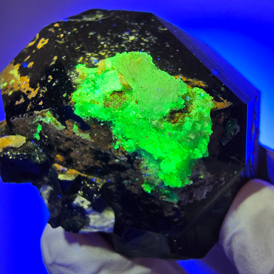 Rare Schorl Tourmaline, Hyalite Opal, Orthoclase Erongo, Namibia 71*43*32mm #12386