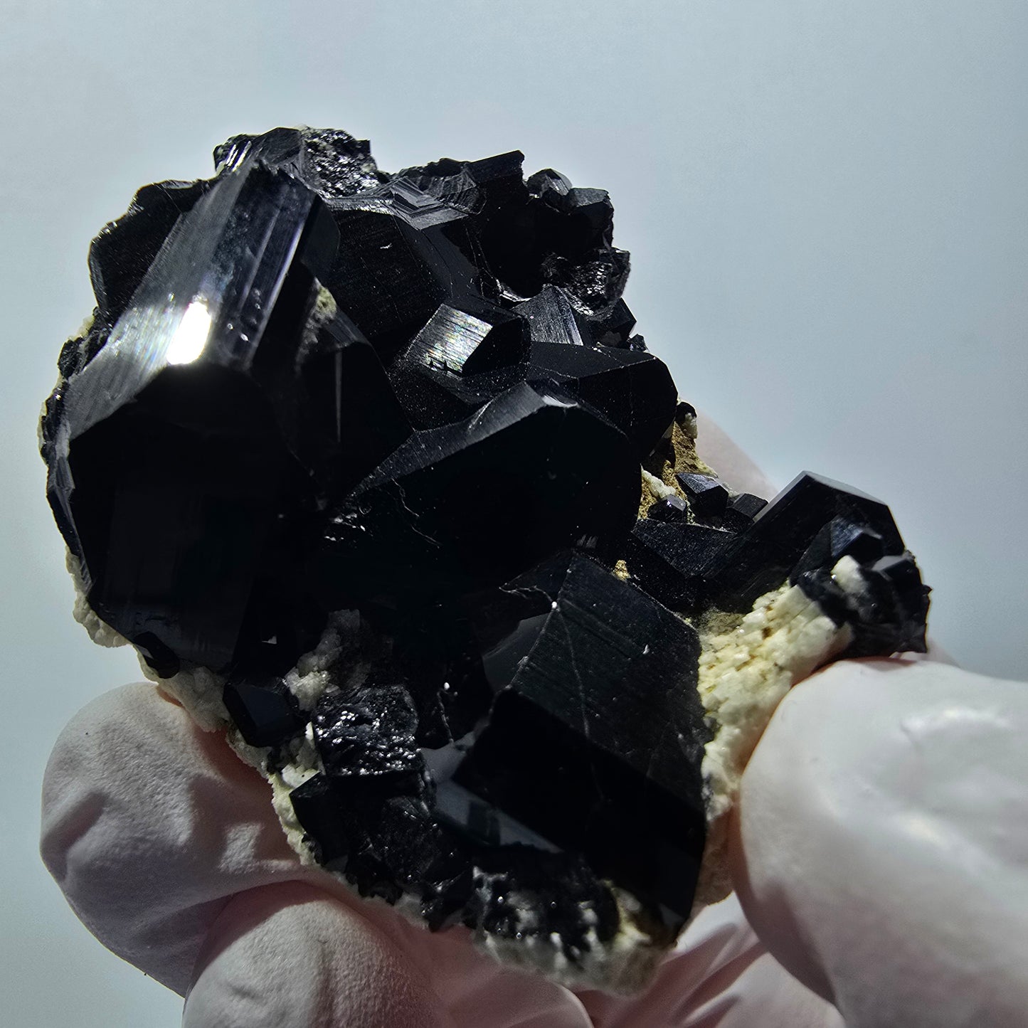 Rare Schorl Tourmaline, Orthoclase Specimen Erongo, Namibia 53*39*22mm #12418