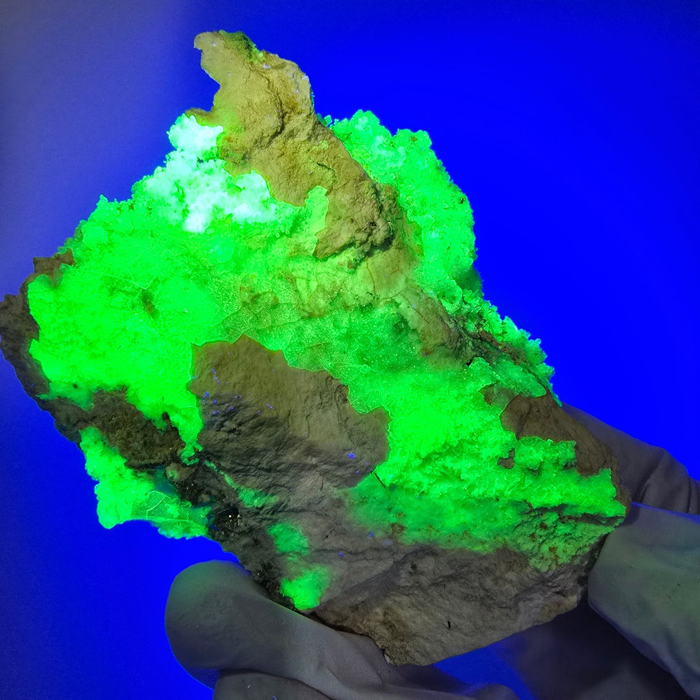 Large Hyalite Opal, Muscovite, Orthoclase Specimen Erongo, Namibia 80*56*45mm #12493