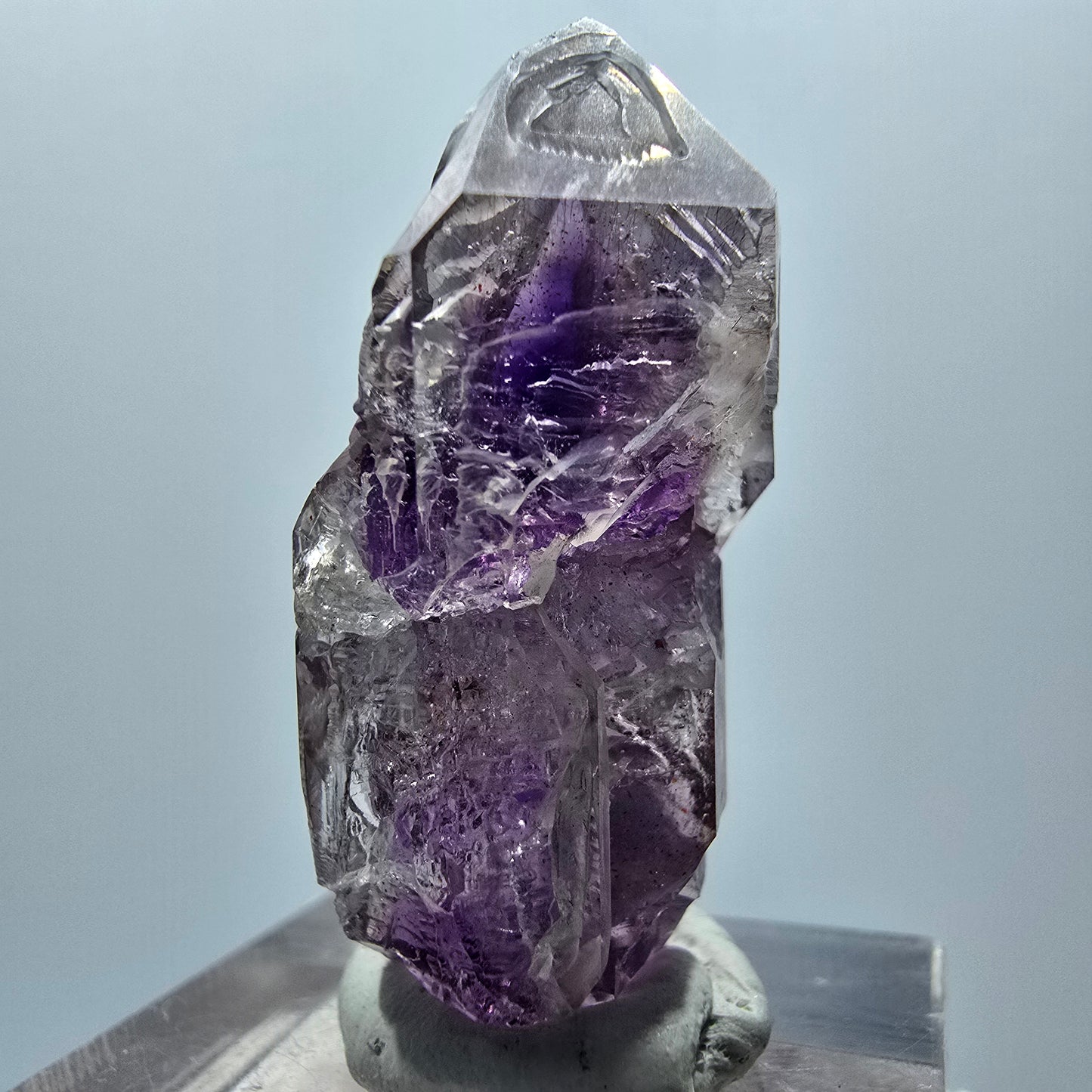 Skelett Phantom Amethyst Zepter Goboboseb Namibia 34*17*13mm #12878