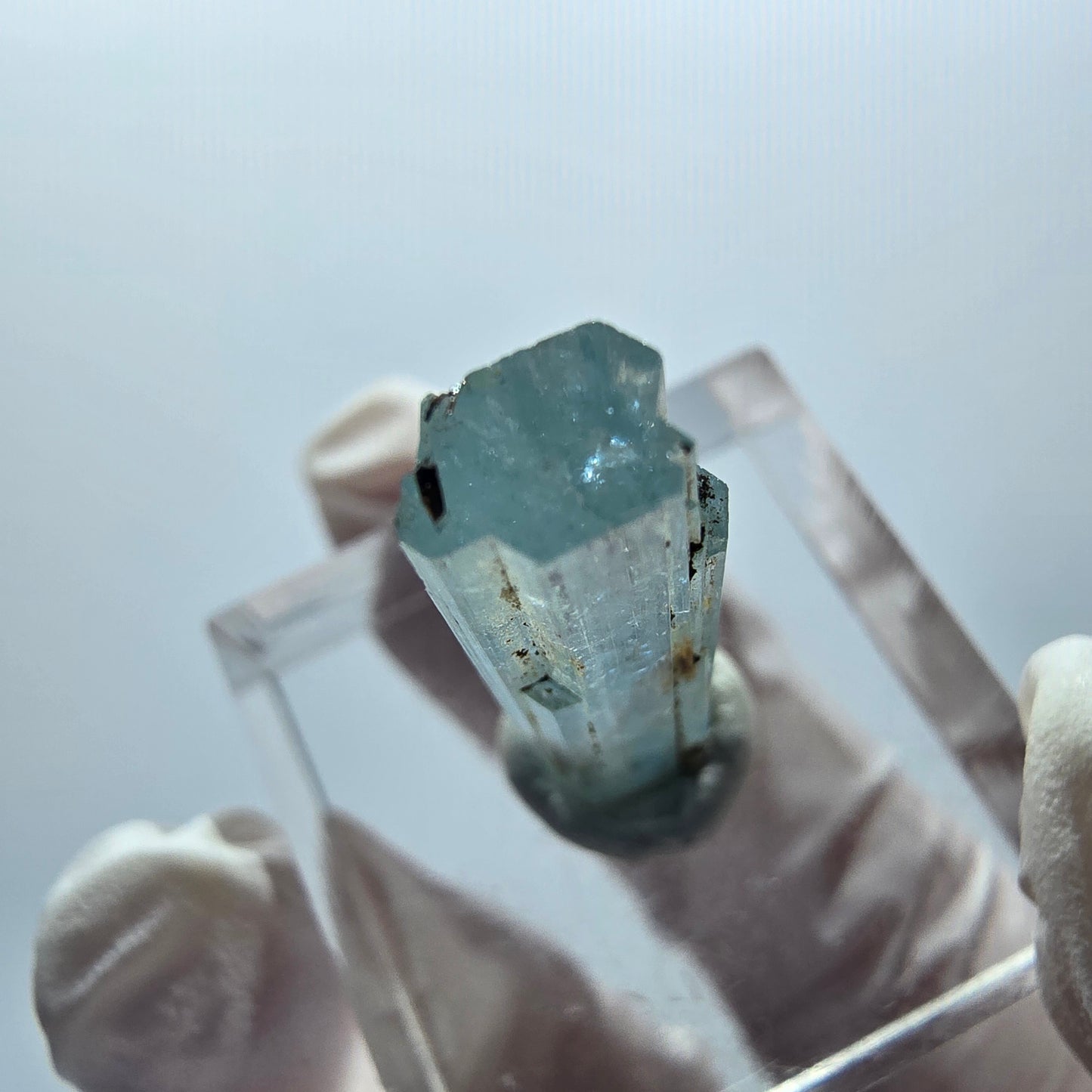 Klarer Aquamarin X Kristall Erongo, Namibia 24*7*5mm #12889