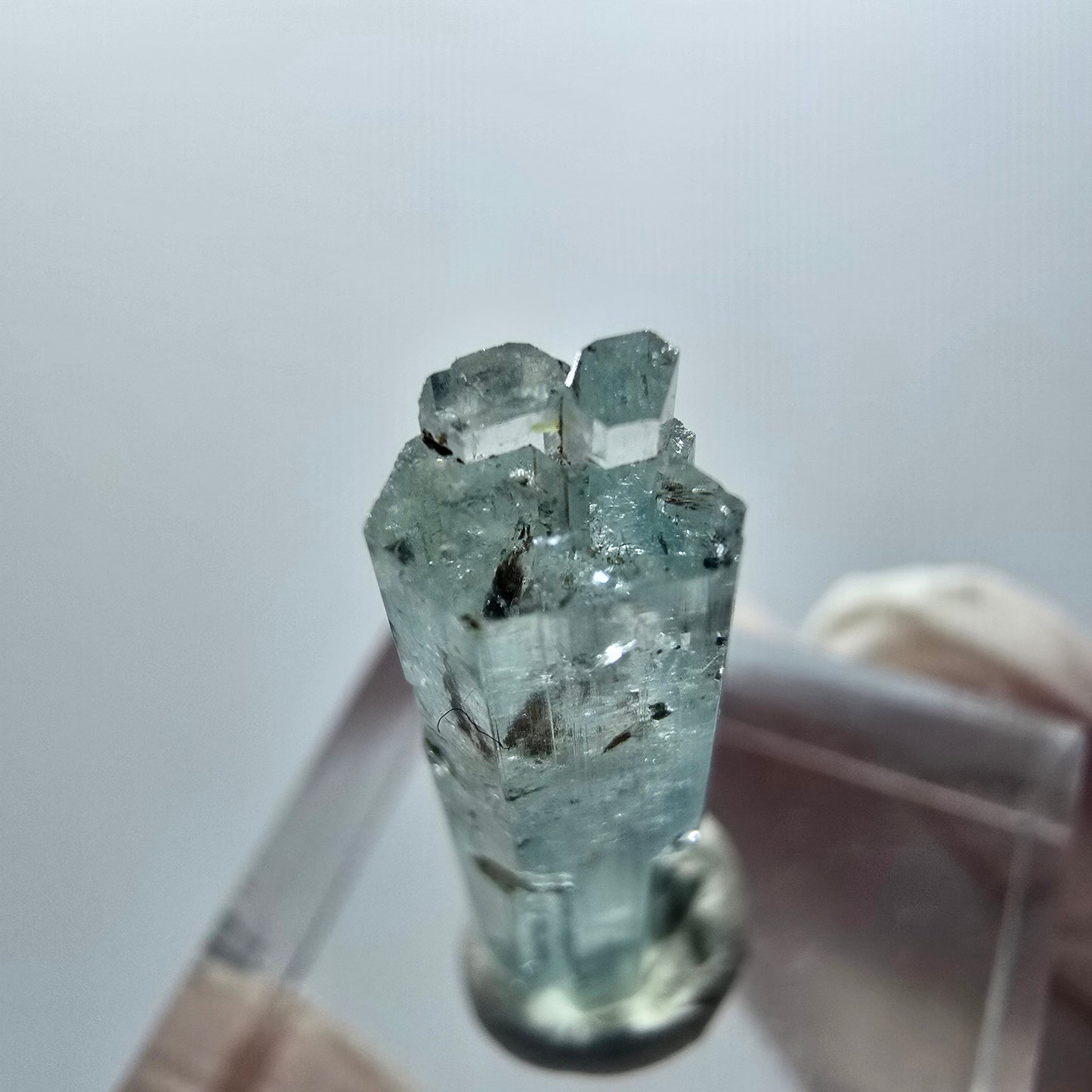 Klarer Aquamarin X Kristall Erongo, Namibia 26*6*7mm #12890