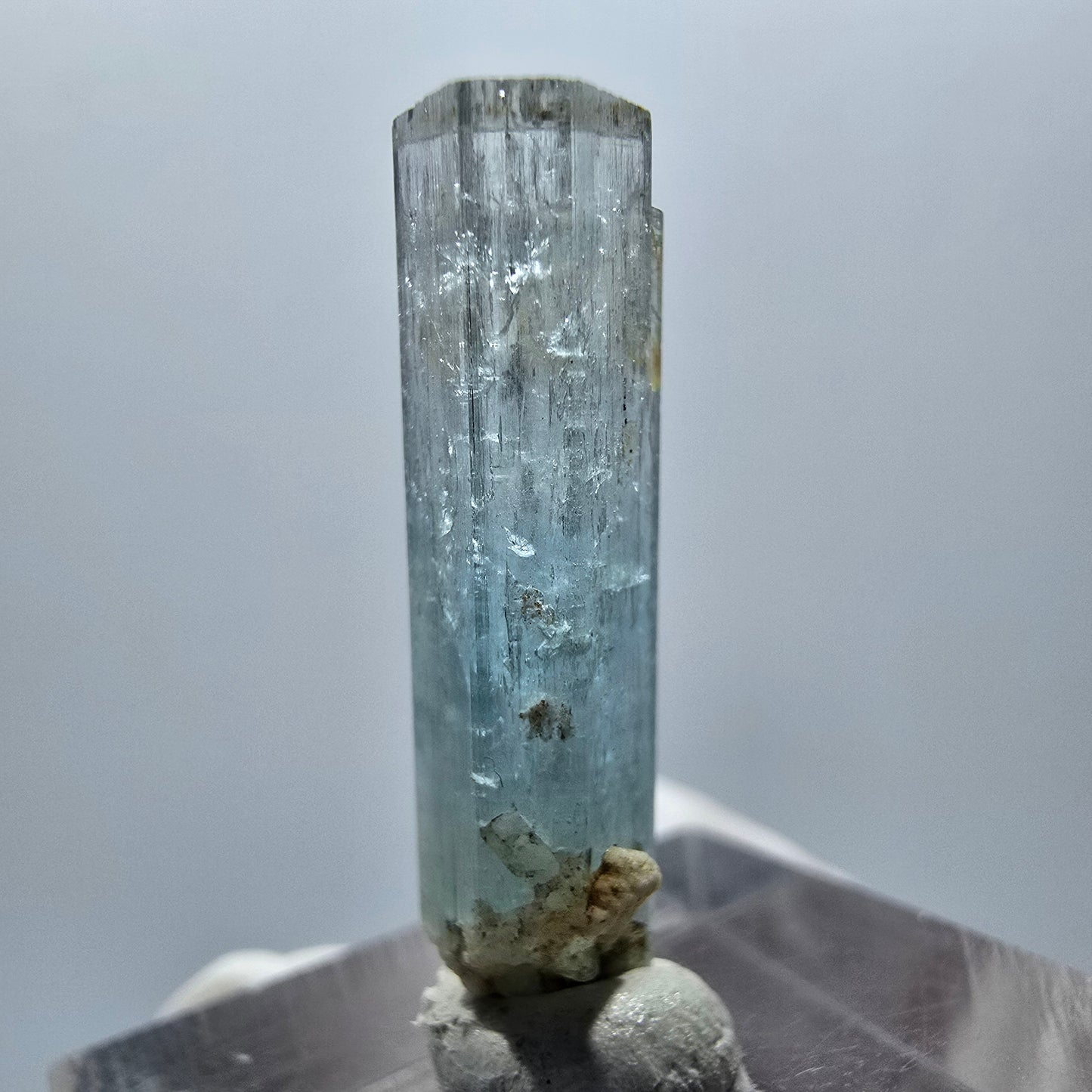 Klarer Aquamarin X Kristall Erongo, Namibia 28*7*7mm #12894