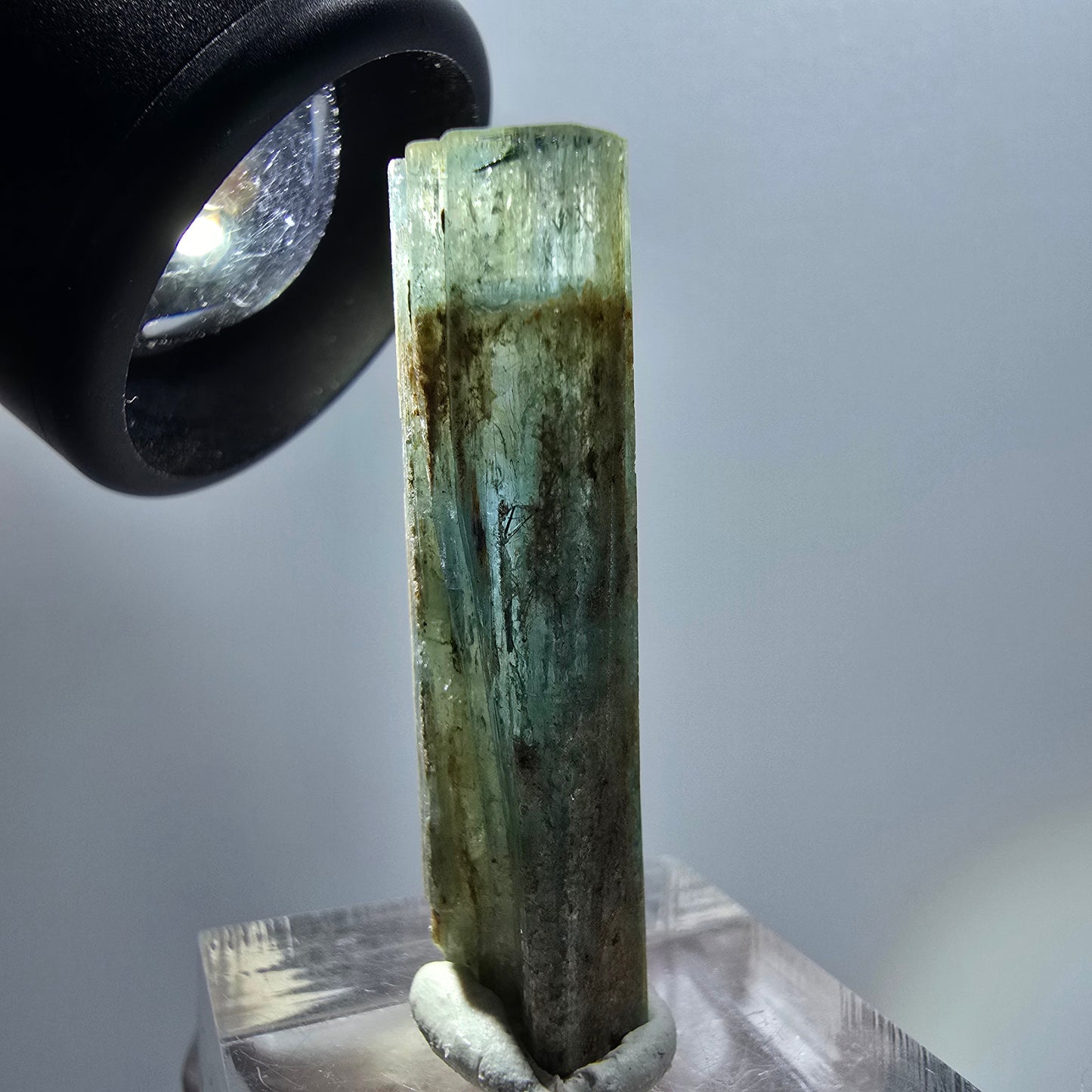 Klarer Aquamarin X Kristall Erongo, Namibia 38*9*9mm #12903