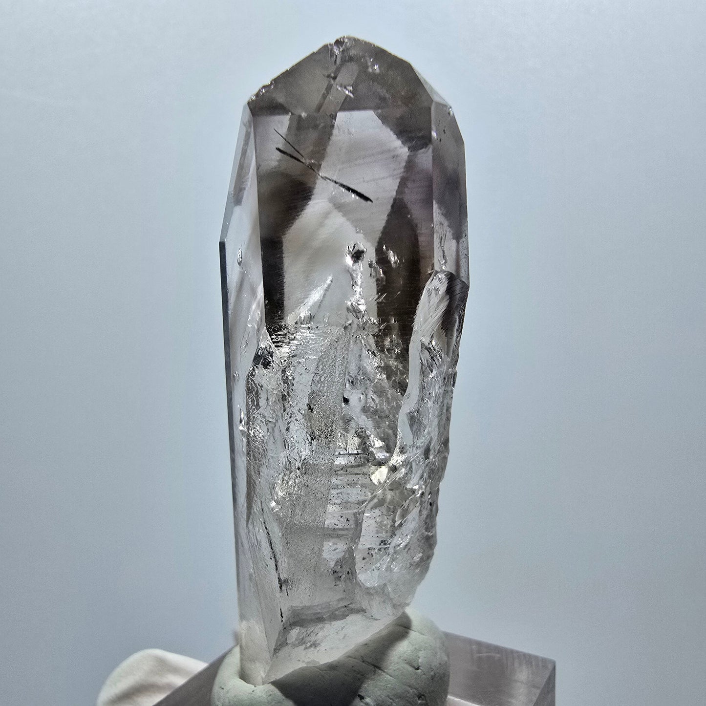 Enhydro Phantom Amethyst mit Epidot, 4x Blase Streep Mine Goboboseb Namibia 56*18*18mm #12923