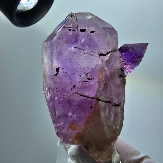 Seltene Skelett Phantom Amethyst Stufe Goboboseb, Namibia 63*40*25mm #12977